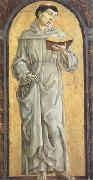 Cosimo Tura Anthony of Padua Reading (mk05) oil painting reproduction